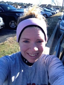 Here I am after a cold five-miler in Salisbury. (Vanessa Junkin photo)