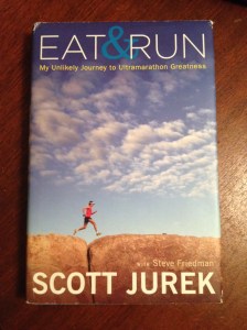 "Eat & Run" by Scott Jurek will be the first book in my monthly blog series. (Vanessa Junkin photo)