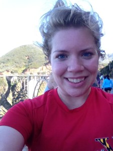 One of the Runner's World panelists talked about her Bixby Bridge selfie, and I decided to get one, too. (Vanessa Junkin photo)