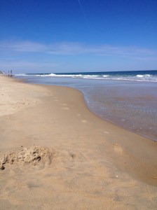 Here's a picture from my sand run on May 16 in Ocean City. (Vanessa Junkin photo)