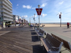 I enjoyed running on the Ocean City Boardwalk on Friday. (Vanessa Junkin photo)
