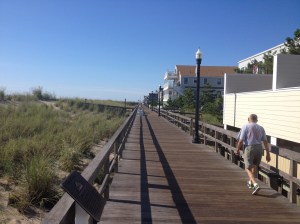 Here's a shot from the Bethany Beach boardwalk that I took while on my Friday run. (Vanessa Junkin)