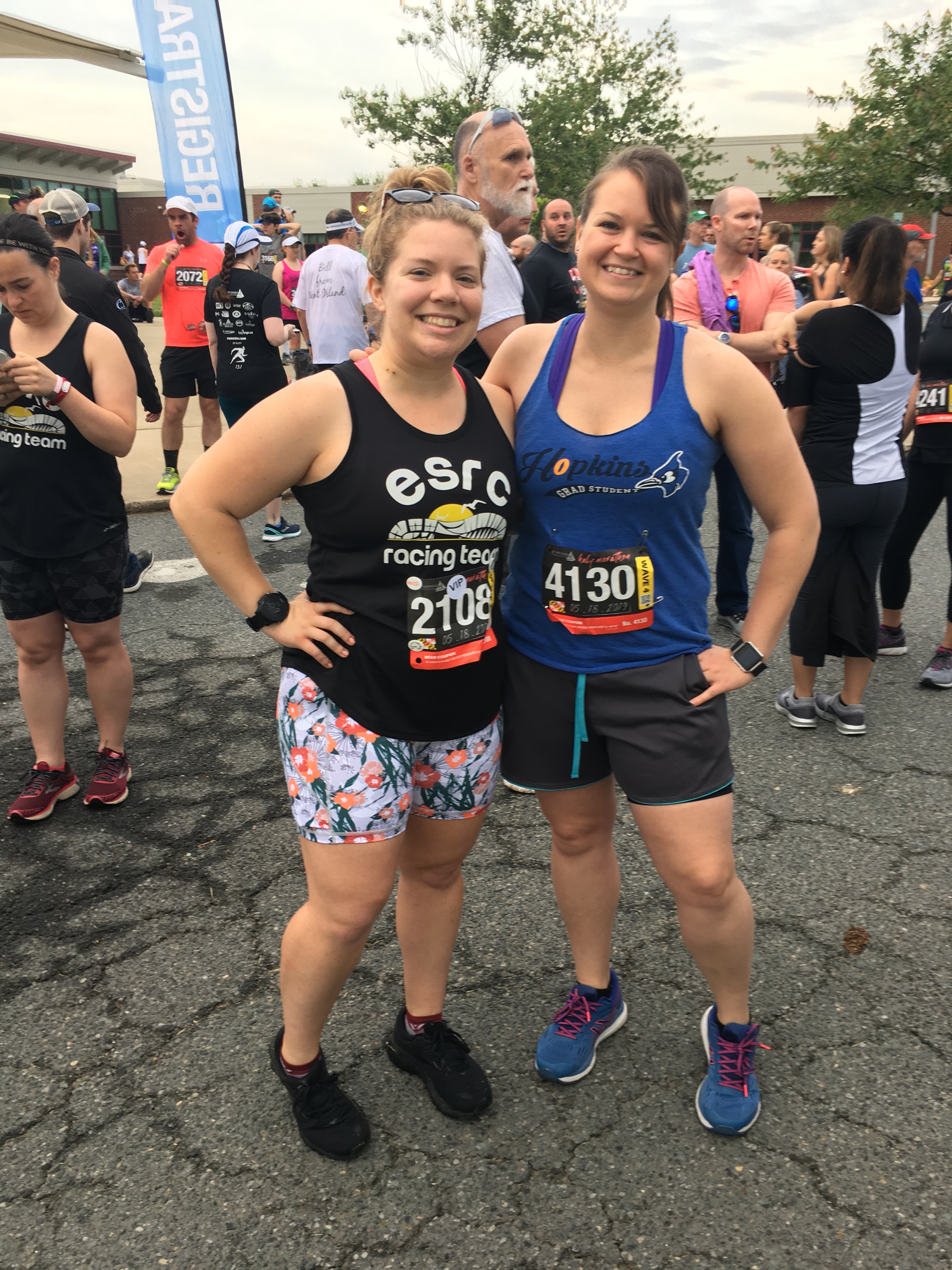Vanessa Junkin and her friend Kahney pose for a photo. 