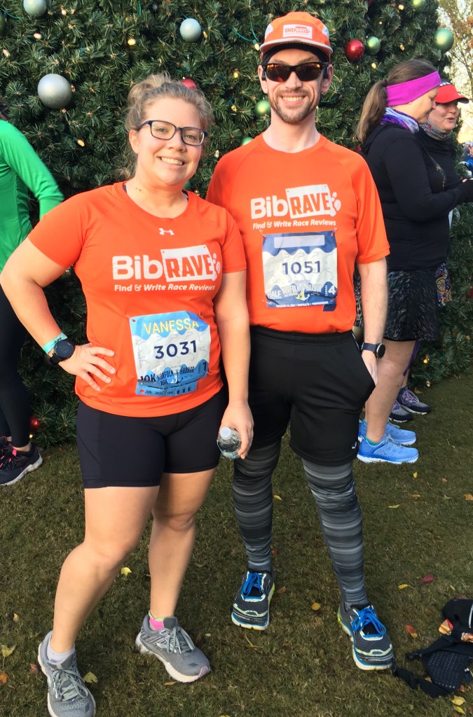 BibRave Pros Vanessa Junkin and Dane Doornbos pose for a photo.