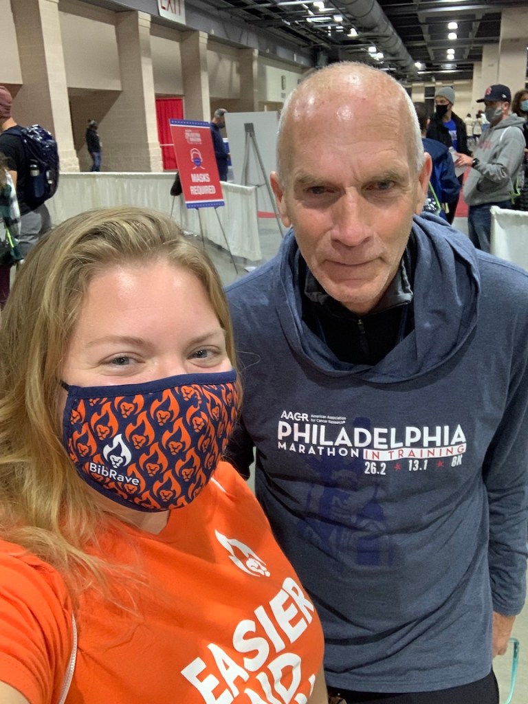 Selfie of Vanessa Junkin and Bart Yasso.